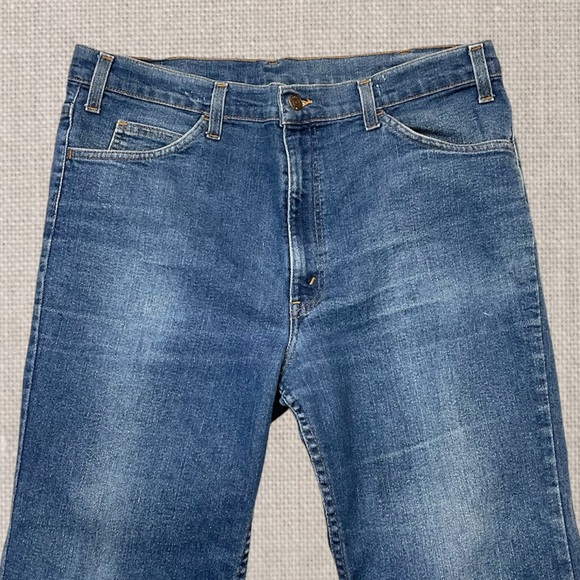 Vtg Levi’s 517 Bootcut Orange Tab Jeans Men’s 38x30 - 70s 80s - Picture 3 of 10